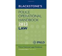 Blackstone's Police Operational Handbook 2023