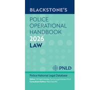 Blackstone's Police Operational Handbook 2026