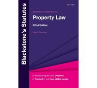 Blackstone's Statutes on Property Law