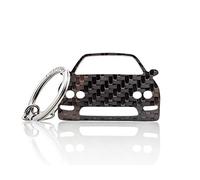 BlackStuff Carbon Fiber Keychain Keyring Ring Holder Compatible with Integra Type-R DC2 BS-868