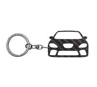 BlackStuff Carbon Fiber Keychain Keyring Ring Holder Compatible with Leon MK2 1P FR 2005-2009 BS-922
