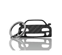 BlackStuff Carbon Fiber Keychain Keyring Ring Holder Compatible with Supra MK4 A80 1993-2002 BS-941