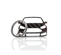 BlackStuff Carbon Fibre Keyring Compatible with Focus ST MK3 2011-2018 BS-1011