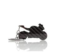 BlackStuff Carbon Fibre Keyring Compatible with Motor Wheel YZF-R6 2017 BM-016