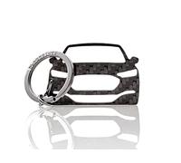 BlackStuff Carbon Fibre Keyring Compatible with Mustang Mach-E BS-1034