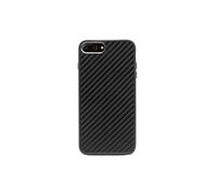 BlackStuff Genuine Carbon Fiber and Silicone Lightweight Phone Case Compatible with Iphone 7/8 Plus BS-2005