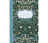 Blackthorn Blossoms: A William Morris Wallpaper Inspired Lined Journal