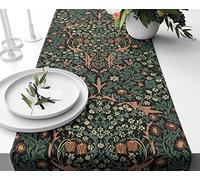 Blackthorn Green - William Morris Table Runner