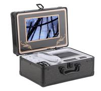 BLACKTK Hair Analyzer for Skin Diagnosis, 50X 200X Skin Scalp and Hair Detector Analyzer Microscope Skin Care Tool