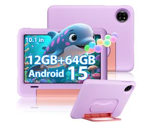 Blackvie Tab 20 Kids 10.1" Google Kids Space 12GB+64GB Android 15 Wifi Tablet [EEK: A]