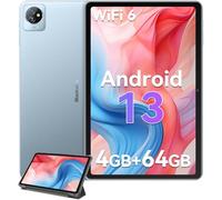 Blackview 10 inch Android 13 Tablet, 8GB RAM + 64GB ROM (2TB TF), Quad-Core, Tab70 WiFi 6, 6580mAh Battery, 5MP Dual Camera, Widevine L1/3.5mm Jack/Google Play/Type-C/BT 5.0 Tablet PC