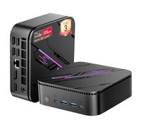 Blackview 2026 MP100 Pro Mini PC, AMD Ryzen 7430U, 16GB RAM (Dual-channel, fast 3733 MT/s) 512GB SSD, Win 11 Pro丨4K 144Hz 3*Display丨WiFi 6丨RGB丨Frost Giant 3.0 Cooling丨3-Year Warranty Mini Desktop PC