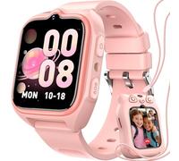 Blackview 4G Kids Smart Watch with GPS Tracker & LED Torch/SOS & Video & Phone Call/Voice Chat, Pedometer, Sleep Monitor, Games, Magic Camera, School Mode, IP68 Waterproof Smartwatch for Boys Girls