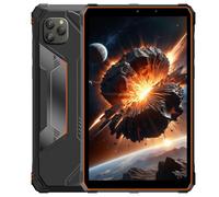 Blackview Active 5 Rugged AI Tablet Phone, 3 AI Models, 8.68" HD+ 90Hz, IP68/IP69K Waterproof Android 15, 24GB+128GB, Dual SIM 4G LTE, 16MP+13MP Camera, 6600mAh Battery, GPS WIFI Fingerprint Orange
