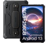 Blackview Active 8 Pro Outdoor Tablet 16GB RAM + 256GB ROM, 2.4K FHD+ 10.36 Inch, 33W 22000mAh, Android 14 Battery, 48MP Camera, Dual SIM 4G/5G WiFi/NFC/GPS/OTG/IP69K