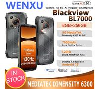 BLACKVIEW BL7000 5G AI Rugged Phone 8GB+256GB 6.78" Android 15 7500Amh