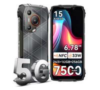 Blackview BL7000 AI 5G Rugged Smartphone 24GB+256GB 6.78" 120Hz Android 15 NFC [EEK: A]
