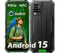 Blackview BV4800 SE Rugged Phone, 2025 Android 15 Phone, 12GB RAM+64GB ROM/2TB Rugged Smartphone, 6.56'' 90Hz Display, 16MP AI Camera, IP68/69K Waterproof, 5100mAh, NFC, Face ID
