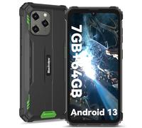 Blackview BV5300Pro Rugged Smartphone Android 12, 7GB+64GB/1TB, 6580mAh Battery, 6.1" HD+ Display, 3 Cards Slot, 13MP Waterproof Camera, P68&IP69K Outdoor Mobile Phones, 4G Dual SIM Unlocked,NFC/GPS