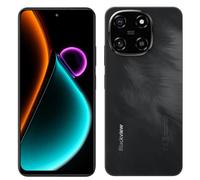 Blackview Color 6 AI Smartphone Unlocked, 24GB+256GB, 50MP+13MP Camera, 6.67" HD+ Screen, Three Card Slots, Android 15 Mobile Phone, 18W Fast Charge, Smart-K Box Speaker, Doke AI Apps, GPS Black