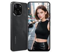 Blackview Color 6 Unlocked Mobile Phones, (2025) Newest, 24GB+128GB/2TB, 50MP+13MP AI Camera, 5000mAh/18W, Dual SIM Smartphone, 4G Android 15 Smart Phone, 5G WiFi/OTG/GPS, Fingerprint/Face ID, Black