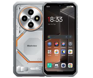 Blackview Fort 2 Android 15, 24GB (8+16) RAM + 128GB ROM (2TB TF card expansion) Outdoor 4G Smartphone, 16MP AI Camera, 6.56" HD+, 5000mAh, MediaTek G81, IP68 Waterproof Construction Site Phone, NFC,