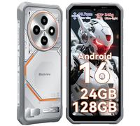Blackview FORT 2 Rugged Smartphone Android 16, 245g/10.7mm Rugged Phone Unlocked, 24GB + 128GB/2TB, 6.56" HD+ 90 Hz, Dual AI Cameras 16MP + 13MP, IP68/IP69K/Dual SIM/NFC/Glove Mode Waterproof Phone