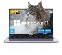 Blackview Laptop 2025, Laptops Computer for Business Student, Quad-Core N150 (Up to 3.6GHz, Beat N5095/N95/N97/N100), 16GB DDR4 256GB SSD, 15.6” FHD IPS TÜV Screen, 100W Type-C Fast Charge, 4K HDMI