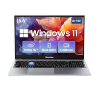 Blackview Laptop Computer, 15.6 inch FHD Display, Quad-Core 12th Gen N-97 CPU(Up to 3.6GHz), 16GB DDR4 RAM, 512GB SSD, Windows 11 Student Laptops, Metal Body, 5G WiFi, HDMI 2.0, Fingerprint Unlock