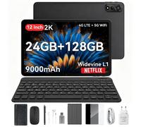 Blackview MEGA 2 SET 4G LTE Tablet 12" Android 15 24GB+128GB 9000mAh Widevine L1