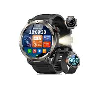 Blackview Military Smart Watch for Men (Answer/Make Calls), 1.45" Fitness Tracker with 100-Day