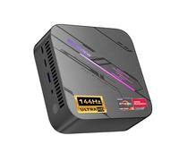 Blackview MP100 Aesthetic Mini PC, Ultra-Fluid 144Hz, AMD Ryzen 7430U, 16GB RAM 512GB SSD Mini Desktop Computer, Win 11 Pro, Smart RGB, 3-Year Guarantee, WiFi 6/BT 5.2, Triple 4K Display for Home