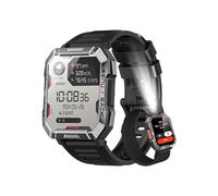 Blackview Rugged Military Smart Watch for Men | 100-Day Ultra-Long Battery | Flashlight & Compass｜Bluetooth Calling｜Health Monitor