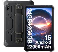Blackview Rugged Tablet Active8Pro, 10.36 inch Android 15 Rugged Waterproof Tablet,22000mAh 33W Charger,24GB+256GB, 2.4K FHD+Display,48MP+16MP Camera, Dual 4G SIM,5G WiFi,GPS,OTG,NFC