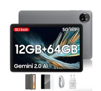 Blackview Tab 20 WiFi Tablet 10 Inch Android 15 12GB+64GB 6000mAh Gemini 2.0 AI [EEK: A]