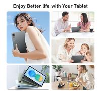 Blackview Tab60 WiFi Android 15 Tablet, Taclite Tablet with 12GB+128GB (2TB TF), Octa Core,WiFi 6, 10 Inch Tablet 5100mAh 8MP+5MP Widevine L1 with GMS, BT5.2 (Gray)