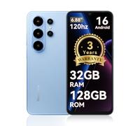 Blackview Wave 10, Sim-free & Unlocked Mobile Phones, Android 16 Phone, 6.88" 120Hz Phone Android, 32GB+128GB Unlocked Phone, 32MP+13MP Smart Phones, Fingerprint, Face Unlock, Bluetooth 5.2