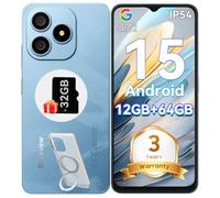 Blackview WAVE 9C Smart Android Phone,4G Sim-Free & Unlocked Mobile Phones, 12GB+64GB/2TB, Android 15 Phone 13MP+8MP AI Camera, 5000mAh/10W, Fingerprint/Eye Comfort Mode, 5G WiFi/GPS/OTG Smartphone