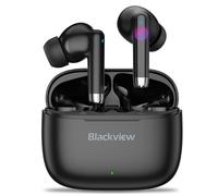 Blackview Wireless Earbuds, AirBuds 4 Bluetooth 5.3 Headphones in Ear with HiFi Stereo, 4 ENC Noise Cancelling Mic Wireless Earphones 36H Playtime, IPX7 Waterproof,for iPhone/Samsung/Android,Black