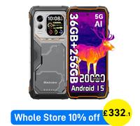 Blackview XPLORE 1 Pro 5G AI Rugged Smartphone 36GB+256GB Thermal Imaging NFC