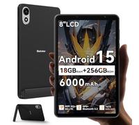 Blackview ZENO 1 8 Inch Tablet with SIM Card Slot, Android 15 Gaming Cellular Tablet with Detachable Stand, 18GB+256GB, 8" Tablets with Dual SIM 4G LTE & 5G WiFi, 90Hz HD Display, Widevine L1, GPS