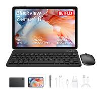 Blackview Zeno 10 Tablet, 11-inch FHD 1920x1200, 5G, Android 15, Gemini AI， Unisoc T8200, 24GB(8+16) RAM + 256GB ROM, 8800mAh, PC Mode, Widevine L1, Face ID, 16MP+13MP, GPS, OTG, Gaming Tablet with Ke