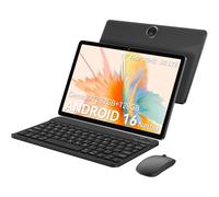 Blackview ZENO5 Android 16 Tablet, 11 Inch Tablet with Keyboard, 32GB RAM 128GB ROM, T7250 Octa-Core, 4G LTE, 8300mAh, for Casual Gaming, Streaming, Creative Projects & 4G Video Calls - Space Grey