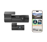 BlackVue Elite 8 2CH 64GB Dash Cam - UK Edition - 2K/2K QHD Front & Rear Dashcam, STARVIS 2, HDR, Wi-Fi, GPS, Night Vision, Power-Saving Parking Mode, 4G LTE Ready, App & Cloud Features