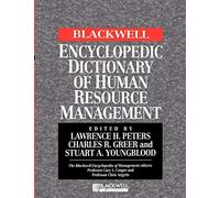 Blackwell Encyclopedic Dictionary of Human Resource Management