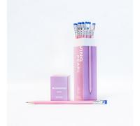 Blackwing Pearl Pencils - 12 Count, Pink Lacquer Finish, 2B Balanced Lead, Premium Wood, Japanese Graphite