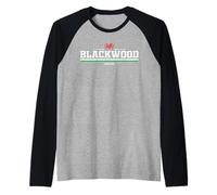 Blackwood Wales/Cymru Raglan Baseball Tee