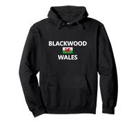Blackwood Wales Welsh Flag City Pullover Hoodie