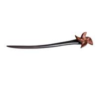 Blackwood Windmill Hair Stick Vintage Bun Holder for Women | Wooden Decorative Chopstick, DIY Hairstyles and Photo Taking, for Valentine’s Day