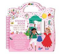 Blacky Avenir Sticker Book, Dress Up Theme, Ideal for Travel, For Kids Ages 3+ A fun and exciting activity craft kit
